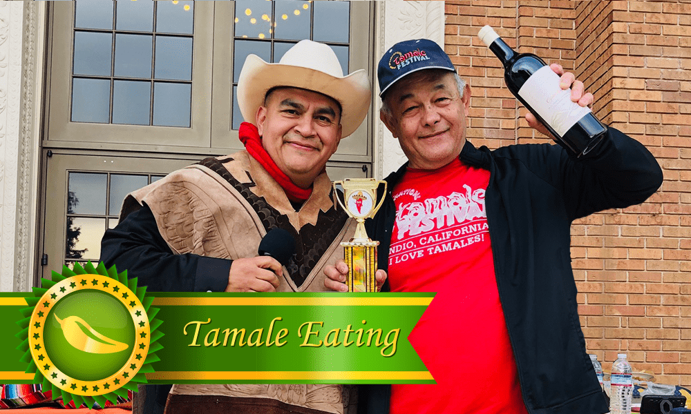 Image of 2020 12 and Over Tamale Eating Contest winner